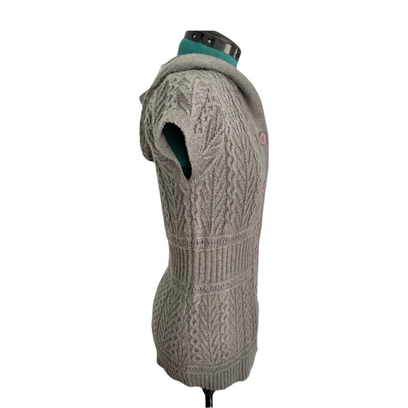 Fossil Hooded Cardigan Drop Waist - Picture 4 of 6